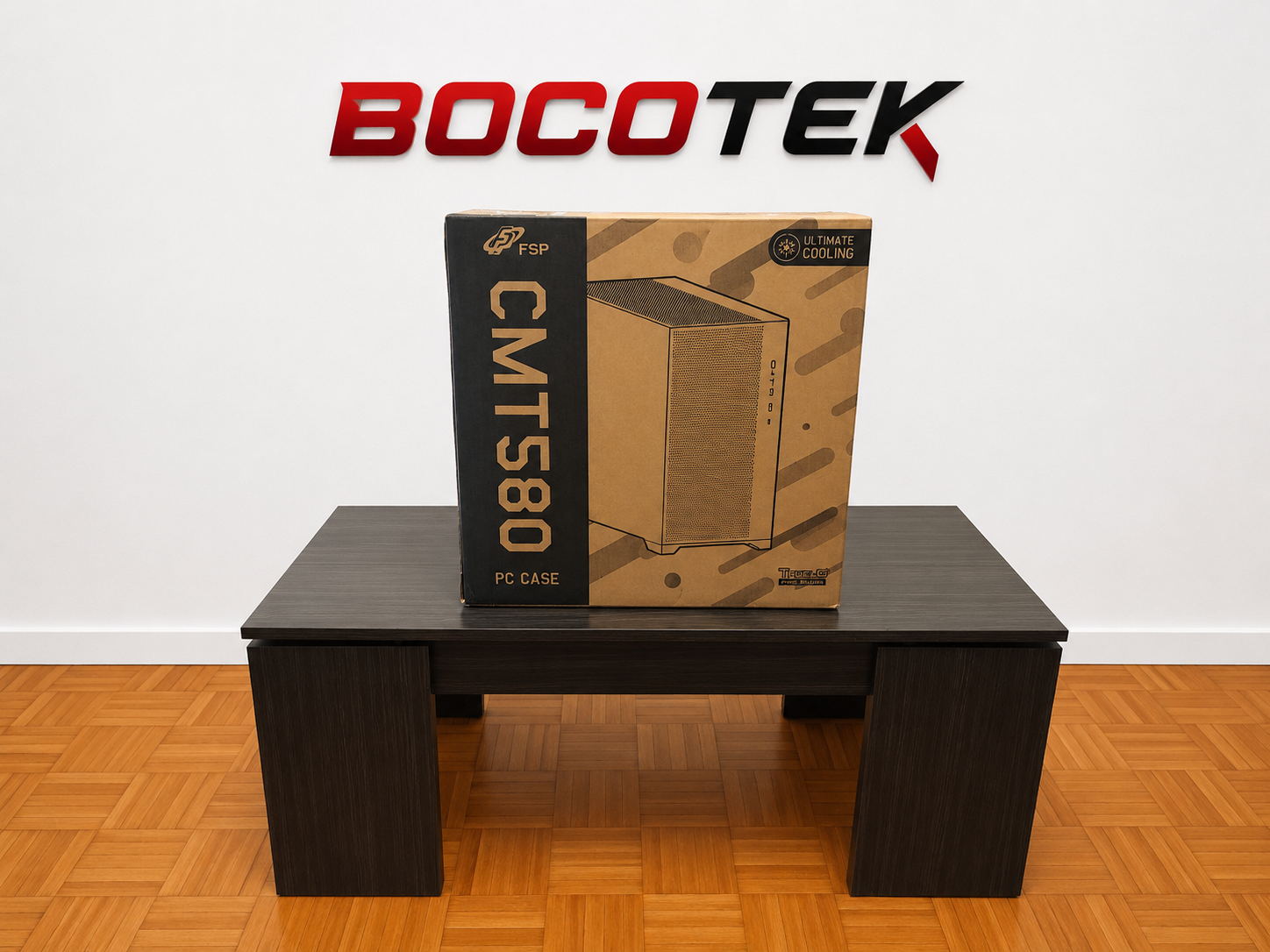 Caja PC Gaming FSP CMT580 NUEVA – 4 ventiladores