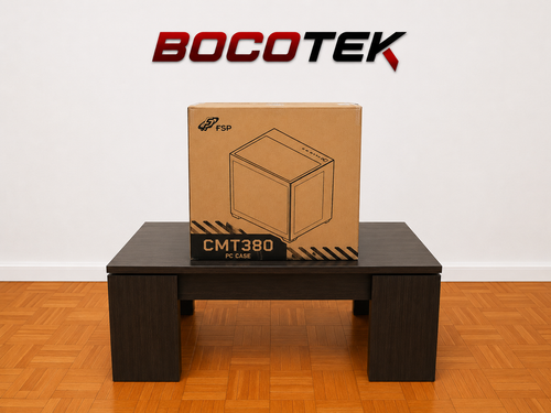 FSP CMT380 Caja PC Gaming Nueva | Torre Compacta