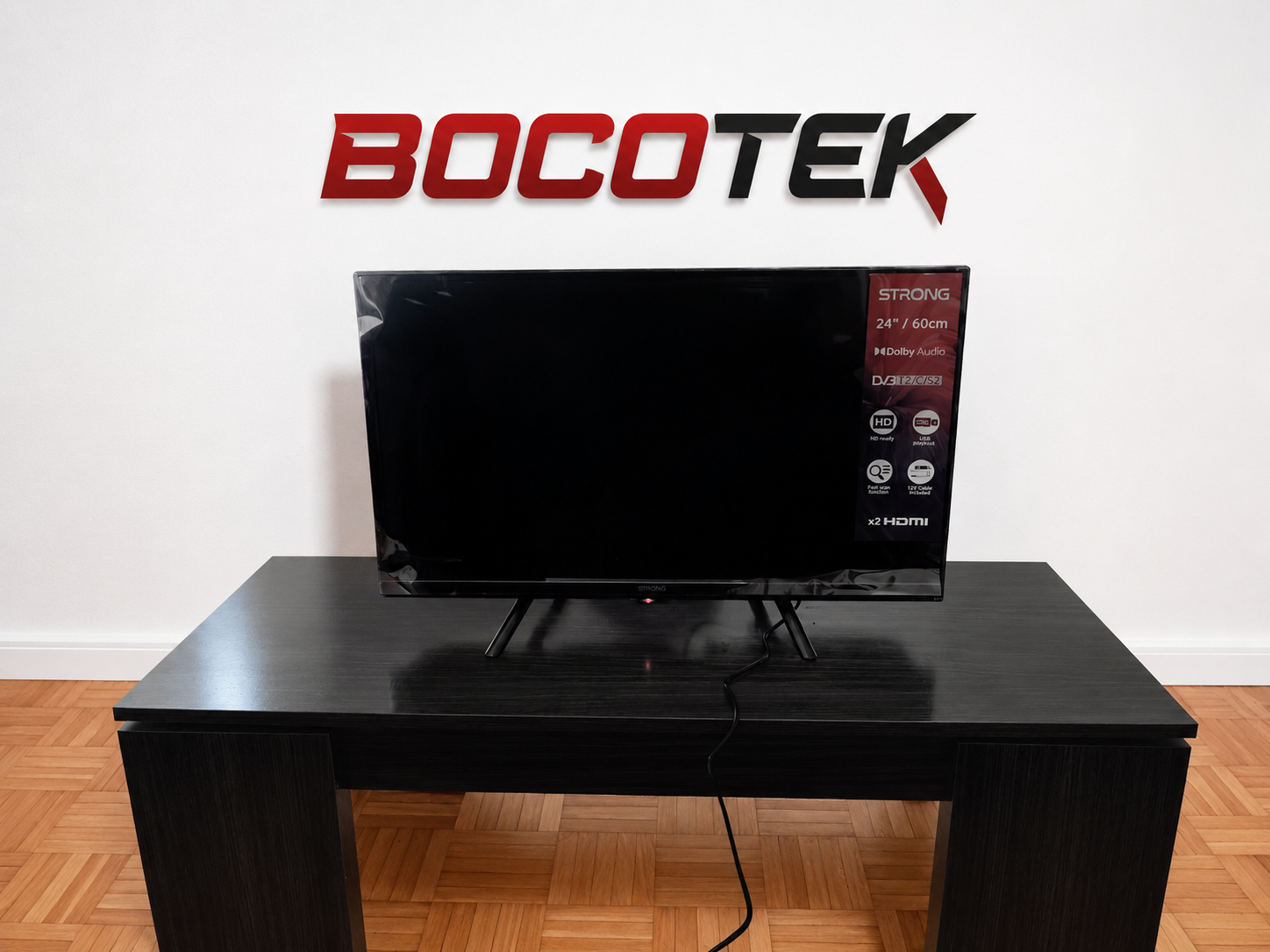 Monitor Strong 24” HD + 12V Compatible con Camper